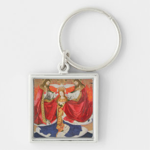The Coronation of the Virgin, completed 1454 Key Ring