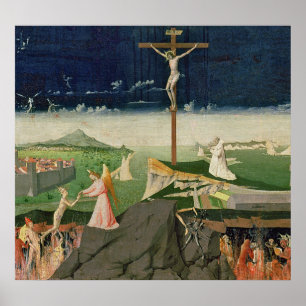 The Coronation of the Virgin, completed 1454 Poster