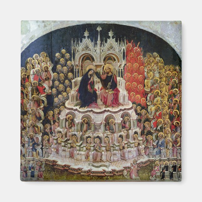 The Coronation of the Virgin in Paradise, 1438 Magnet (Front)