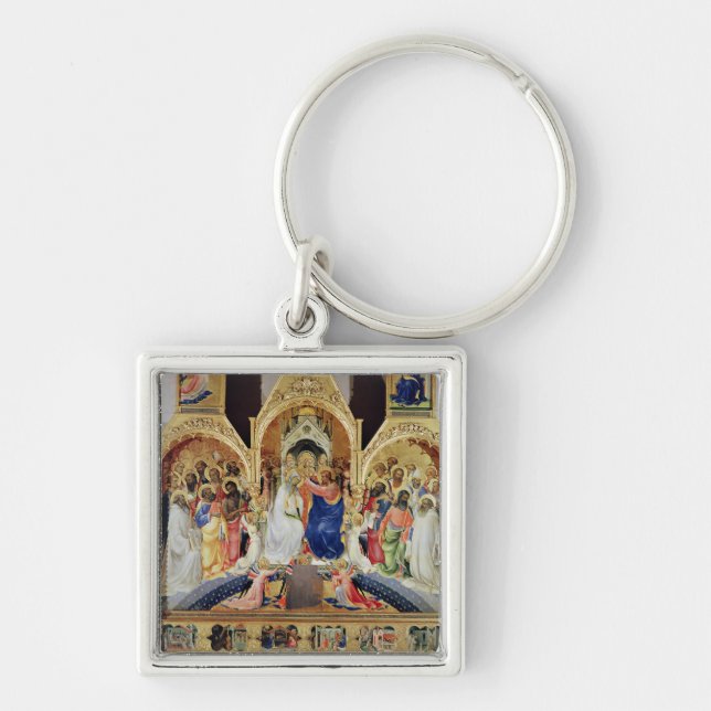 The Coronation of the Virgin Key Ring (Front)