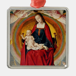 The Coronation of the Virgin Metal Ornament