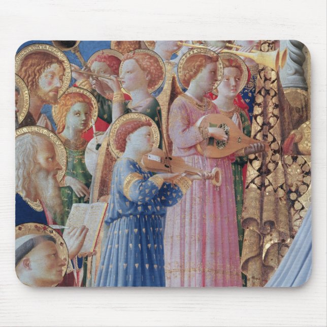 The Coronation of the virgin Mouse Pad (Front)