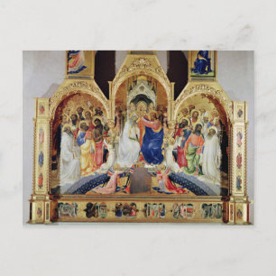 The Coronation of the Virgin Postcard