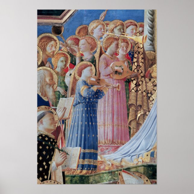 The Coronation of the virgin Poster (Front)