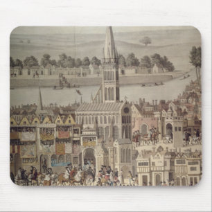 The Coronation Procession of King Edward VI Mouse Pad
