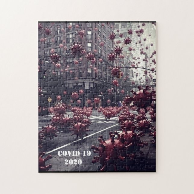 THE CORONAVIRUS 19 2020 JIGSAW PUZZLE (Vertical)