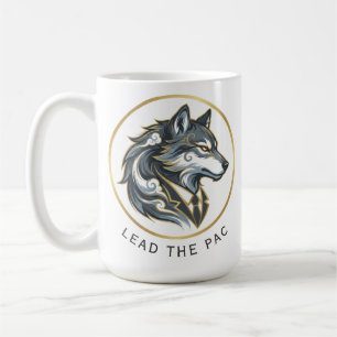 The Corporate Alpha - Lone Wolf Leader Vintage Etc Coffee Mug