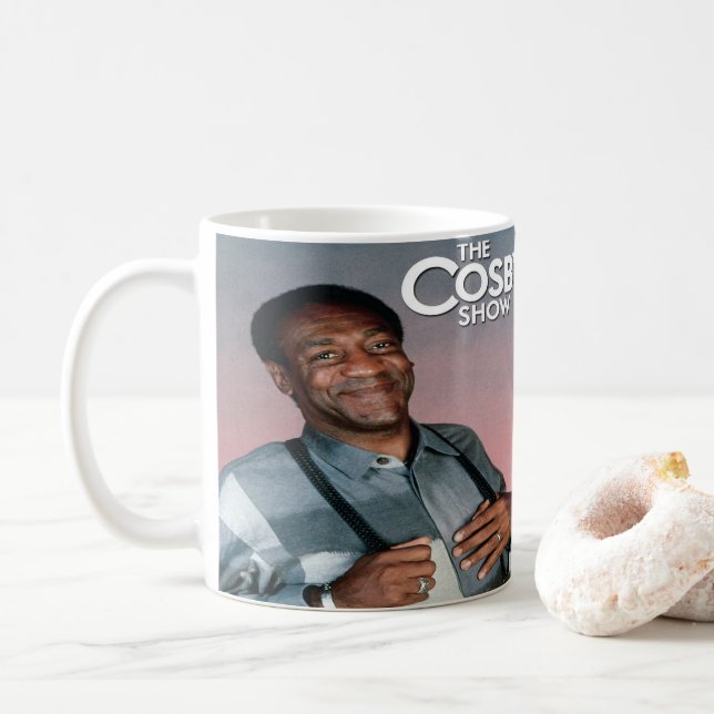  the cosby show,bill cosby coffee mug (With Donut)