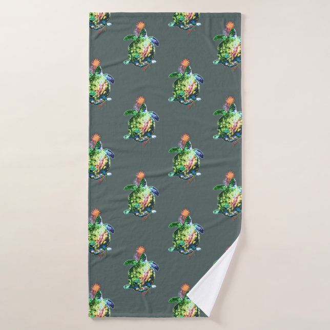 The Cosmic Colour Bringer Bath Towel (Bath Towel)