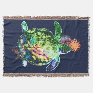 The Cosmic Colour Bringer Throw Blanket