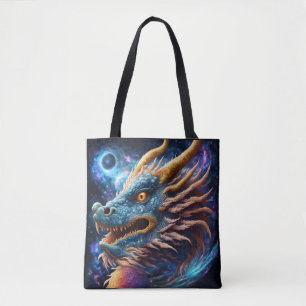 The Cosmic Dragon Tote Bag