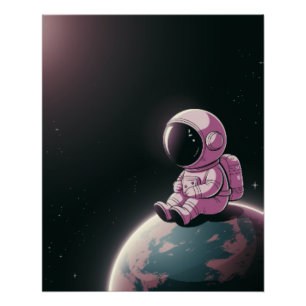 The Cosmic Explorer  Poster