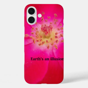 The Cosmic Rose: Nature's Deception iPhone 16 Plus Case