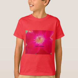 The Cosmic Rose: Nature's Deception Design T-Shirt