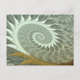 The Cosmic Spiral - Sacred Geometry Golden Spiral  Postcard