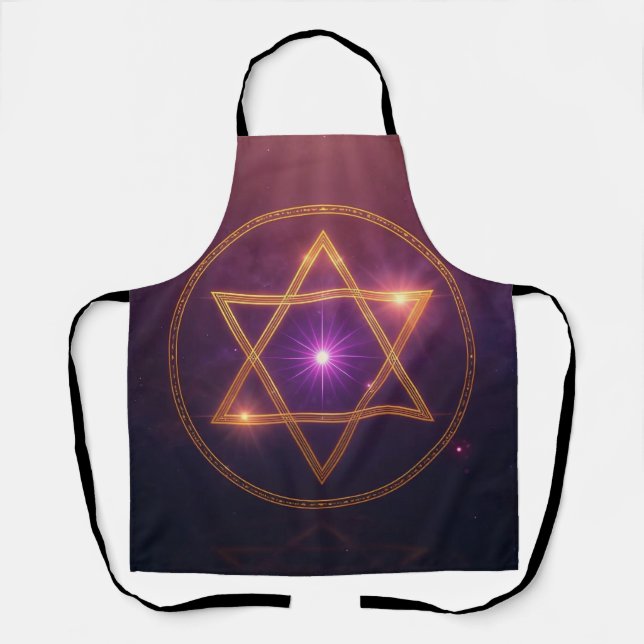The Cosmic Star of Enlightened Balance Apron (Front)
