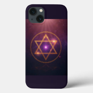 The Cosmic Star of Enlightened Balance iPhone 13 Case