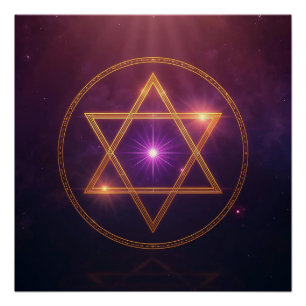 The Cosmic Star of Enlightened Balance Poster