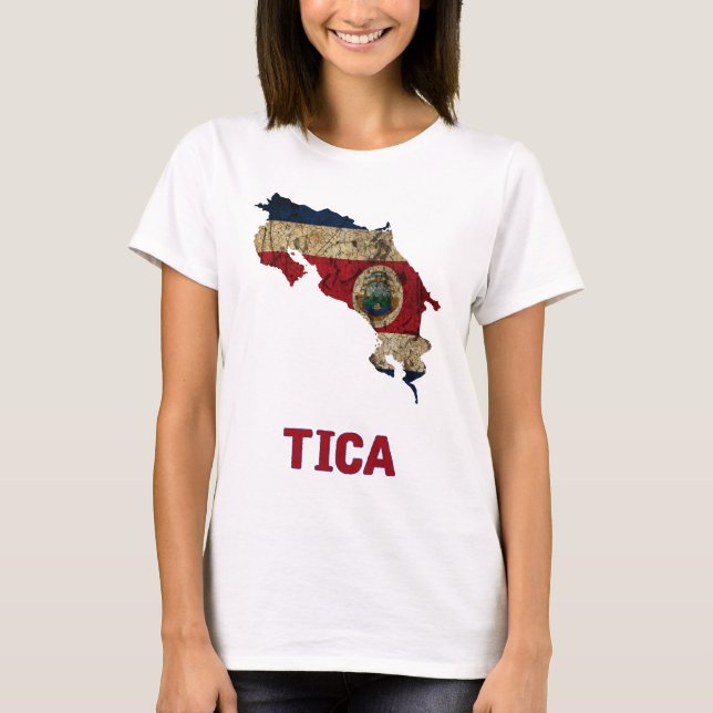The Costa Rica "Tica" Shirt (Front)