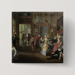 The Costume Ball 15 Cm Square Badge