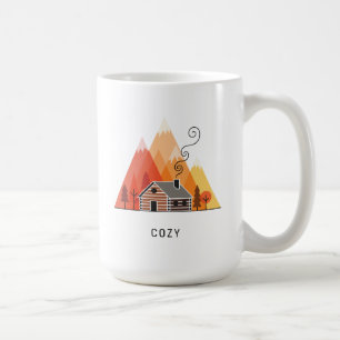 The Cosy Cabin in the Mountains Coffee Mug