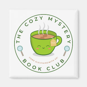 The Cosy Mystery Book Club Magnet