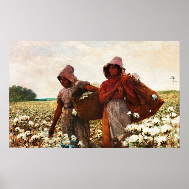 The Cotton Pickers by Winslow Homer Poster (Front)