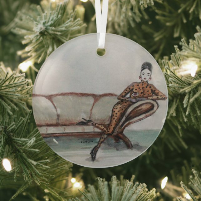 The Couch ... Glass Tree Decoration (Insitu)