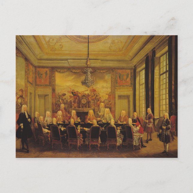 The Council of Regency for the Minority Postcard (Front)