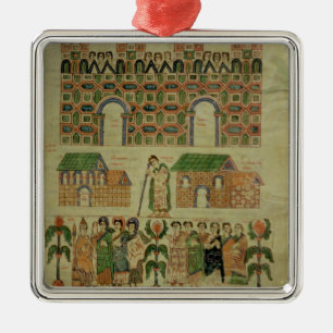 The Council of Toledo Metal Tree Decoration