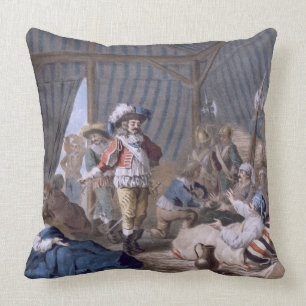 The Count of Harcourt (1601-66) shows his humanity Cushion