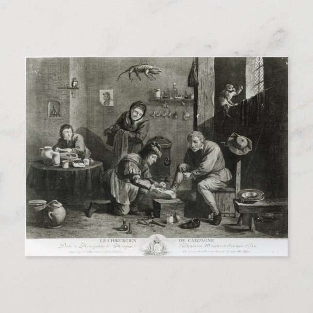 The Country Surgeon Postcard (Front)