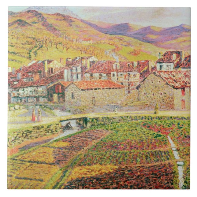 The Countryside Ceramic Tile (Front)