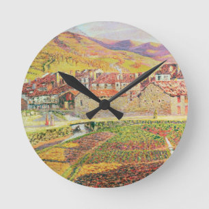 The Countryside Round Clock