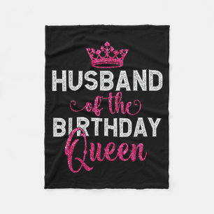 The Couples Matching Wife Birthday Husband Fleece Blanket
