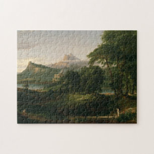 The Course of Empire: The Arcadian by Thomas Cole Jigsaw Puzzle