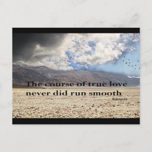 The Course of True Love Postcard