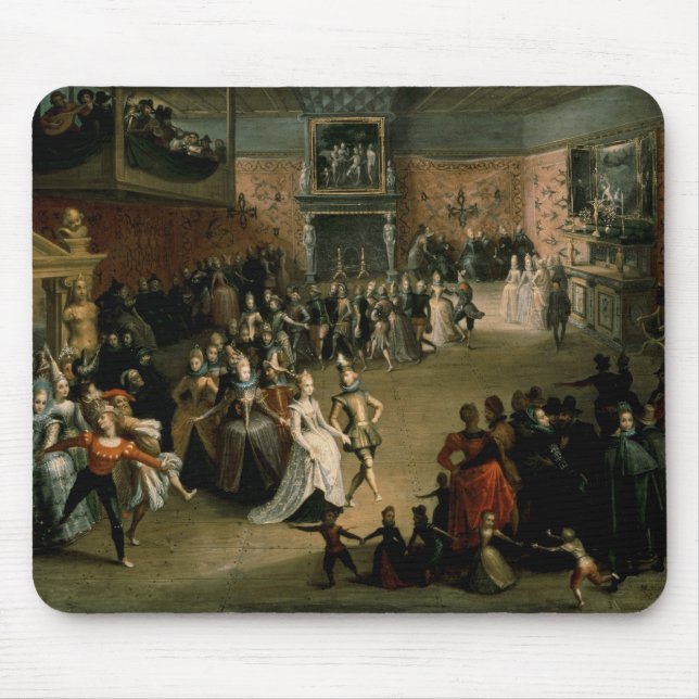 The Court Ball, 1604 Mouse Pad (Front)