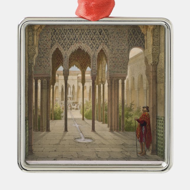 The Court of the Lions, the Alhambra, Granada, 185 Metal Ornament (Front)