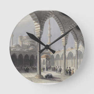 The Court of the Mosque of Sultan Achmet, Istanbul Round Clock