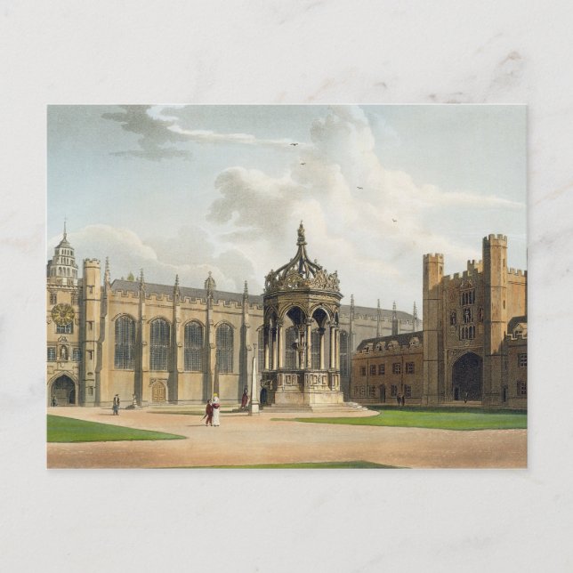 The Court of Trinity College, Cambridge, from 'The Postcard (Front)