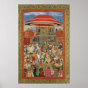 The Court Welcoming Emperor Jahangir Poster