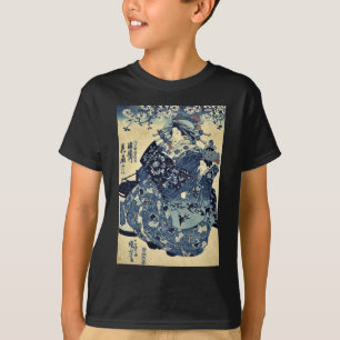 The courtesan Hanao of Ogiya by Utagawa,Kuniyoshi T-Shirt