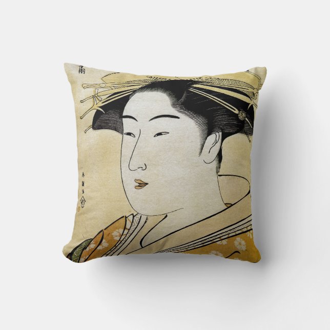 The Courtesan Hanaogi Cushion (Front)
