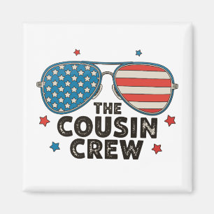 The Cousin Crew 250th Anniversary 4th Of July Magnet