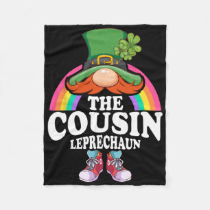 The Cousin Leprechaun St Patricks Day Costume Fleece Blanket
