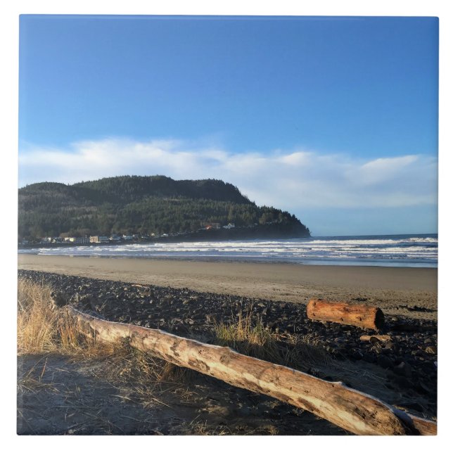 The Cove at Seaside, Oregon Ceramic Tile (Front)