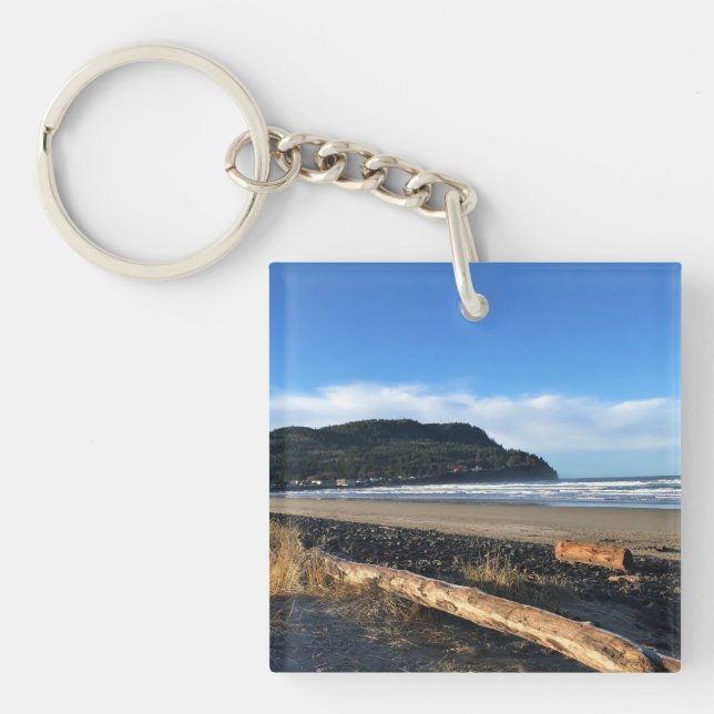 The Cove at Seaside, Oregon Key Ring (Front)