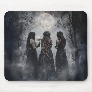 The Coven #2 Witchy Supernatural Occult Mouse Pad