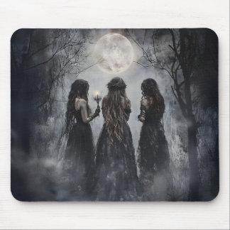 The Coven #2 Witchy Supernatural Occult Mouse Pad
